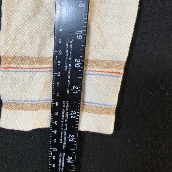 Lou & Grey Womens Sweatshirt Multicolor Striped Cropped Long Sleeve Cotton XS - Picture 8 of 12